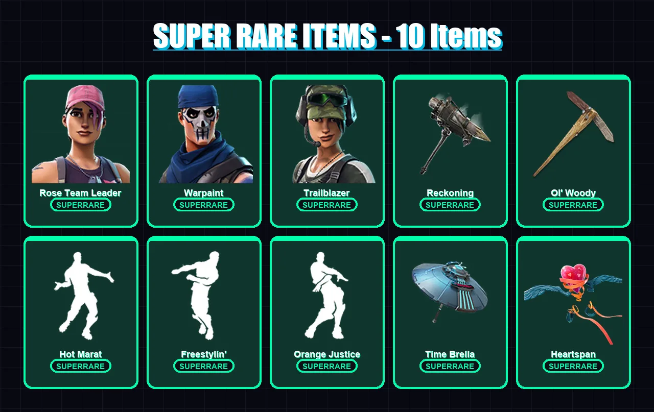 [SWITCH/XBOX/PSN/PC] | Rose Team Leader | Warpaint | Trailblazer | Ragnarok | A.I.M. | 51 skin | 73 pickaxe | 80 emote | 78 glider | Lv1483 — Fortnite account