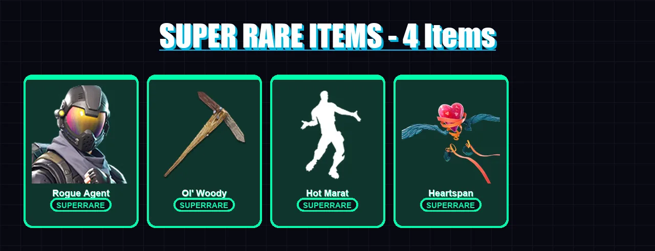 [PC/PSN] | Rogue Agent | Spider Knight | Molten Valkyrie | Sentinel | Rox | 97 skin | 126 pickaxe | 88 emote | 88 glider | Lv1155