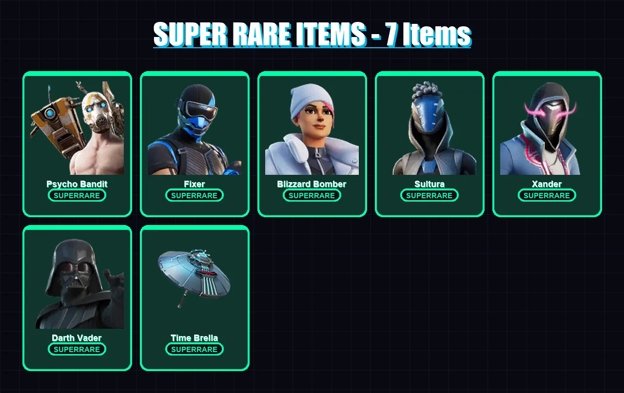 [PC/XBOX] | Psycho Bandit | Fixer | Blizzard Bomber | Sultura | Xander | 130 skin | 161 pickaxe | 99 emote | 121 glider | Lv2820 — Fortnite account