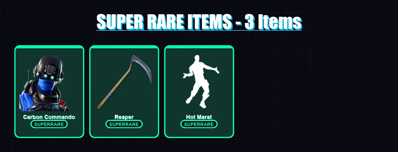 [PC/XBOX] | Carbon Commando | Wild Card | P.A.N.D.A Team Leader | 29 skin | Lv198 — Fortnite account
