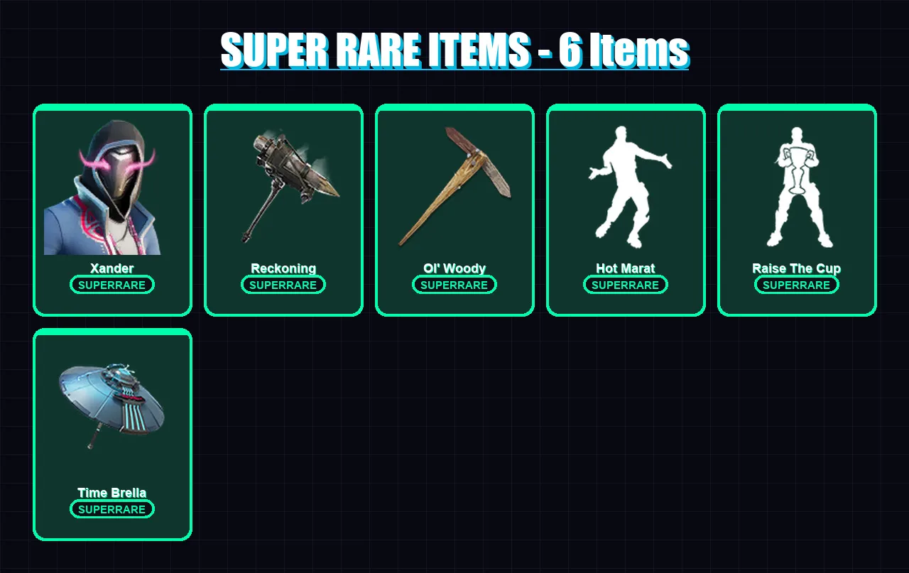 [PC] | Xander | Frozen Red Knight | Mandalorian | The Cube Queen | Lynx | 137 skin | 131 pickaxe | 117 emote | 112 glider | Lv1671