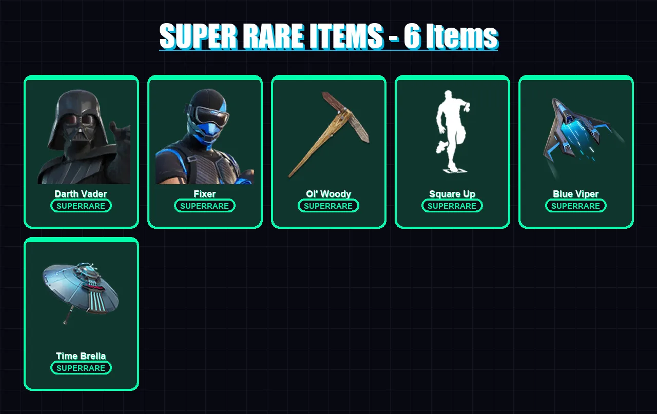 [PS4/PS5/XBOX/PC] | Darth Vader | Fixer | The Origin | Snap | Peter Griffin | 139 skin | 140 pickaxe | 106 emote | 104 glider | Lv2306
