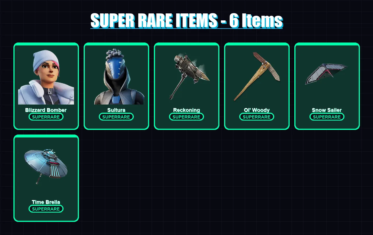 [PS4/PS5/PC] | Blizzard Bomber | Sultura | The Origin | Lynx | The Cube Queen | 256 skin | 302 pickaxe | 267 emote | 226 glider | Lv2798