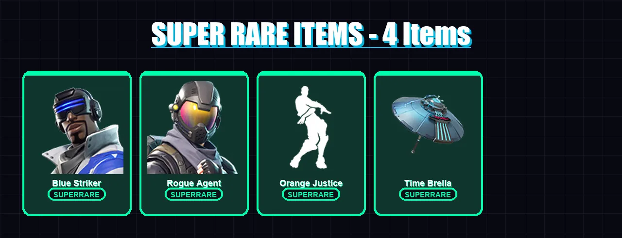 [PC/XBOX] | Blue Striker | Rogue Agent | Peter Griffin | Singularity | Mandalorian | 115 skin | 171 pickaxe | 131 emote | 142 glider | Lv2876