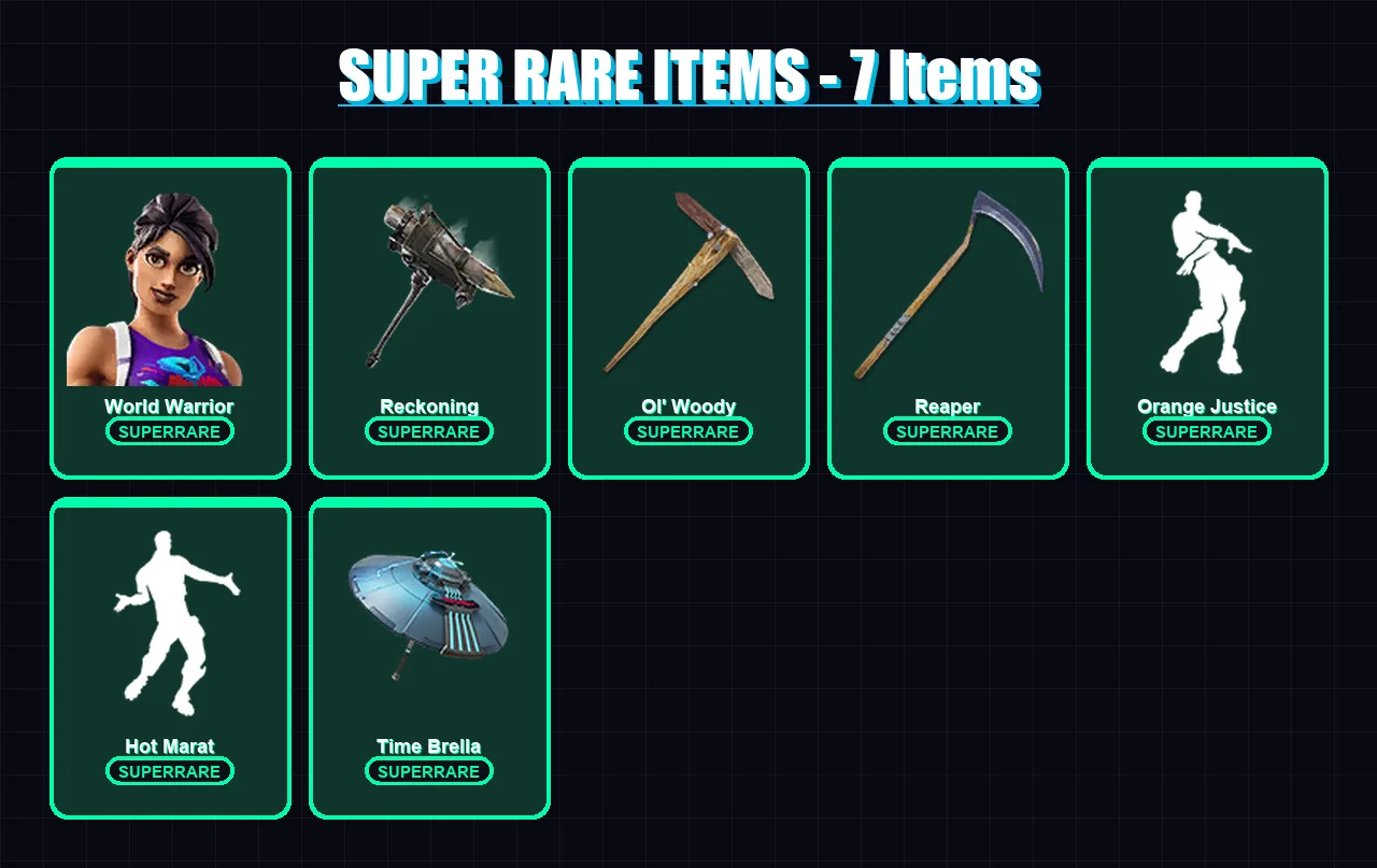 [PC/PSN] | World Warrior | Vendetta | Zenith | Dark Vanguard | Dire | 103 skin | 104 pickaxe | 126 emote | 96 glider | Lv1184
