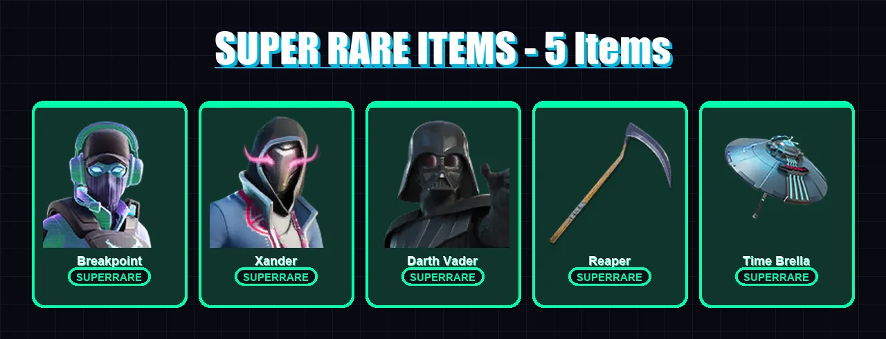 [PC/PSN] | Breakpoint | Xander | Darth Vader | Joey | Torin | 102 skin | 130 pickaxe | 78 emote | 95 glider | Lv1636