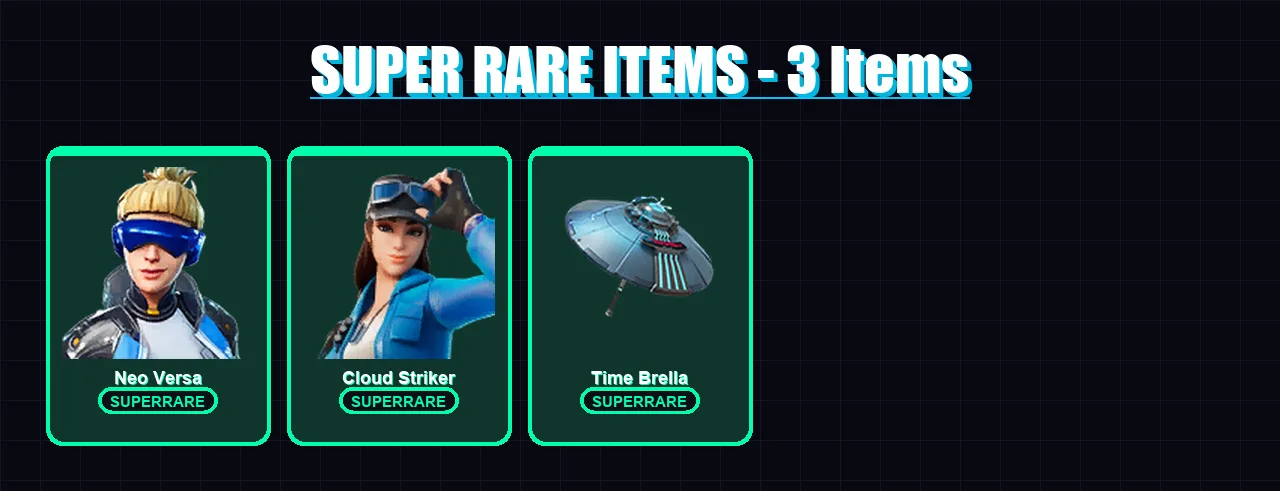 [PS4/PS5/XBOX/PC] | Neo Versa | Cloud Striker | Peter Griffin | Predator | Mandalorian | 24 skin | 47 pickaxe | 26 emote | 44 glider | Lv542