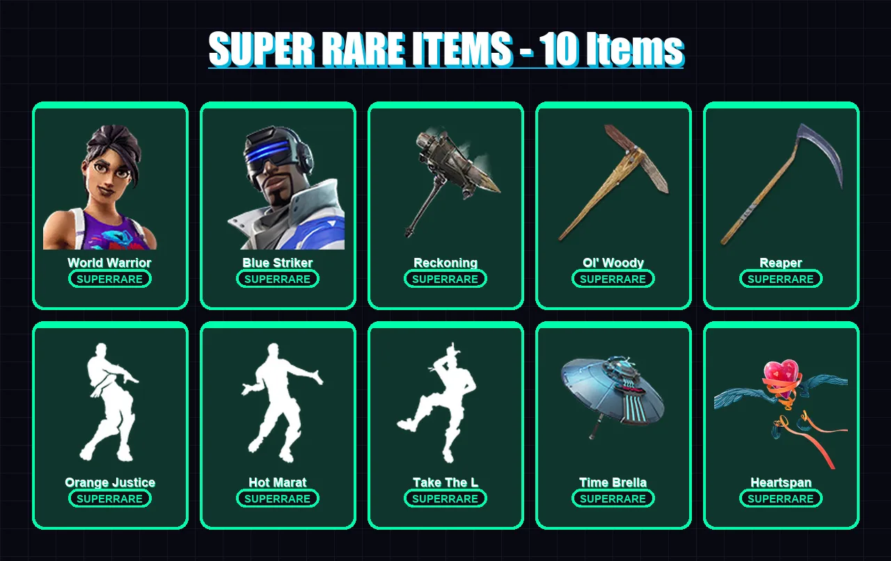 [PC/XBOX/PSN] | World Warrior | Blue Striker | Calamity | Enforcer | Lynx | 102 skin | 99 pickaxe | 96 emote | 83 glider | Lv930