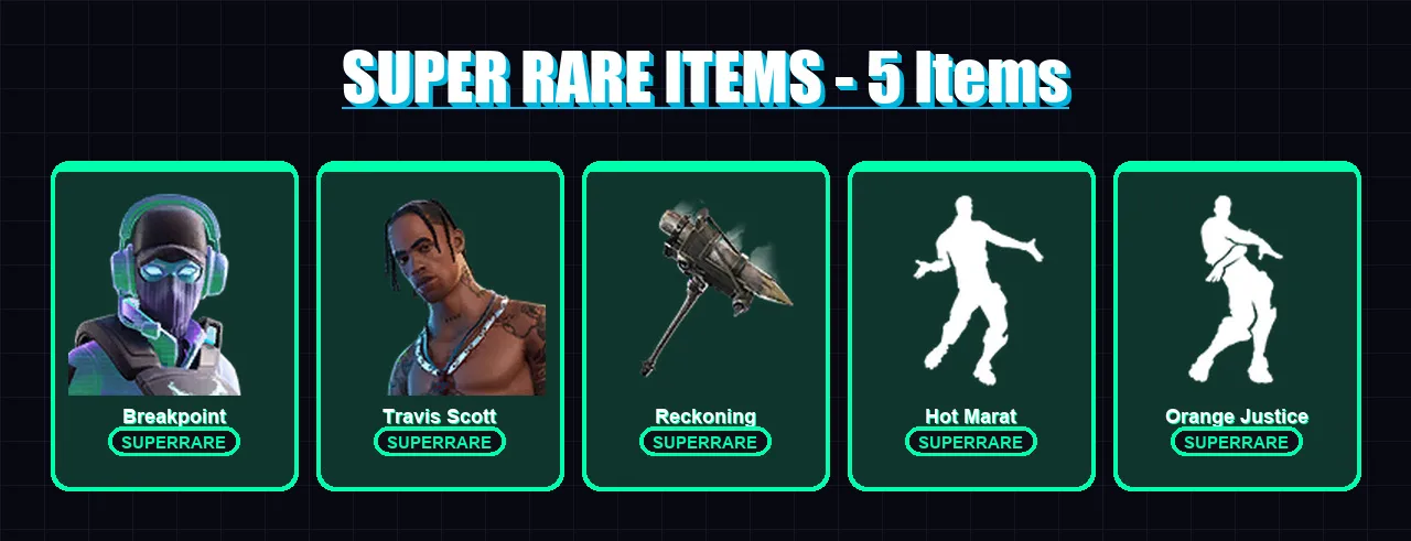 [PC/PSN] | Breakpoint | Travis Scott | Molten Valkyrie | A.I.M. | The Ice King | 111 skin | 78 pickaxe | 89 emote | 80 glider | Lv1132