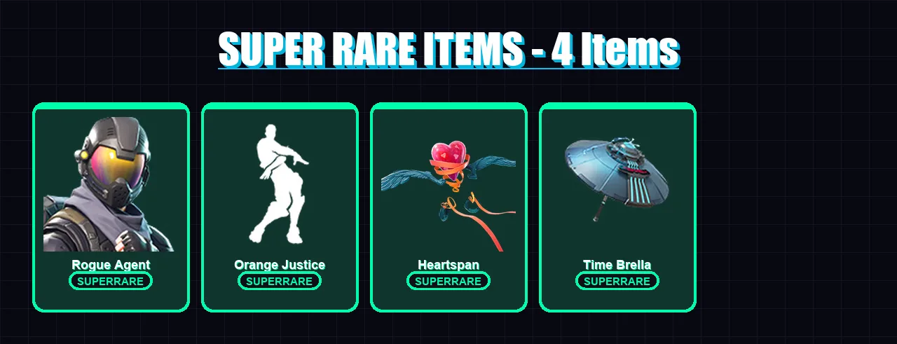 [PC/XBOX] | Rogue Agent | Sentinel | Catalyst | Blackheart | Rox | 40 skin | 43 pickaxe | 50 emote | 51 glider | Lv585
