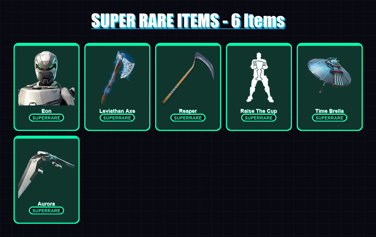 [PC/XBOX/PSN] | Eon | Era | Hybrid | Ultima Knight | Lynx | 200 skin | 242 pickaxe | 182 emote | 186 glider | Lv3385