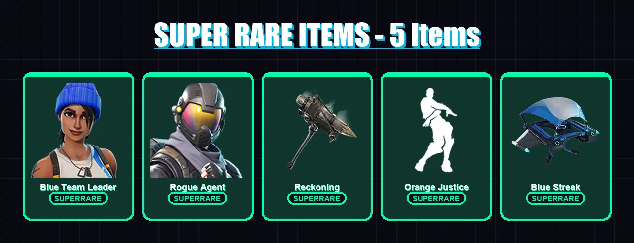 [PC/XBOX] | Blue Team Leader | Rogue Agent | Carbide | Calamity | Blackheart | 29 skin | 27 pickaxe | 23 emote | 21 glider | Lv387 — Fortnite account