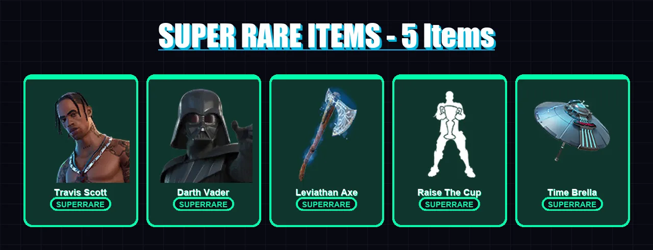 [PC/XBOX/PSN] | Travis Scott | Darth Vader | Renzo the Destroyer | Galaxia | Alli | 132 skin | 161 pickaxe | 104 emote | 132 glider | Lv2247