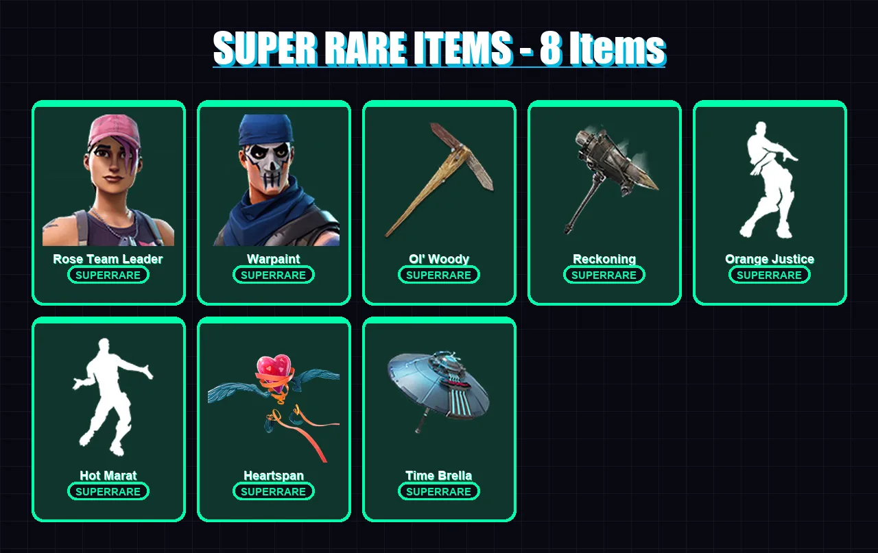 [PC/XBOX] | Rose Team Leader | Warpaint | Midas | Calamity | Gear Specialist Maya | 43 skin | 41 pickaxe | 38 emote | 40 glider | Lv556 — Fortnite account