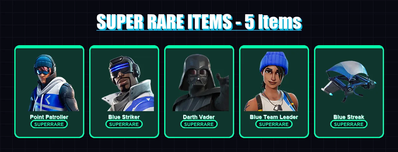 [PC/XBOX/PSN] | Point Patroller | Blue Striker | Darth Vader | 38 skin | Lv943