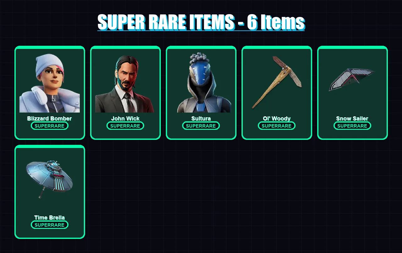 [PS4/PS5/XBOX/PC] | Blizzard Bomber | John Wick | Sultura | Red Knight | Omegarok | 184 skin | 219 pickaxe | 178 emote | 121 glider | Lv1376 — Fortnite account