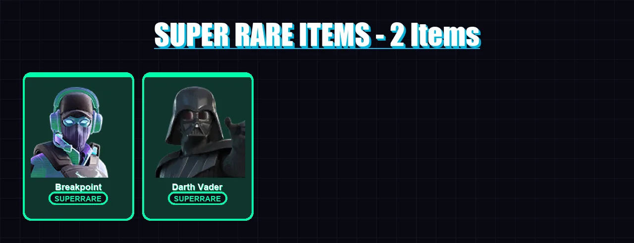 [PC/XBOX/PSN] | Breakpoint | Darth Vader | Kymera | Driftwalker | The Foundation | 79 skin | 78 pickaxe | 36 emote | 69 glider | Lv797
