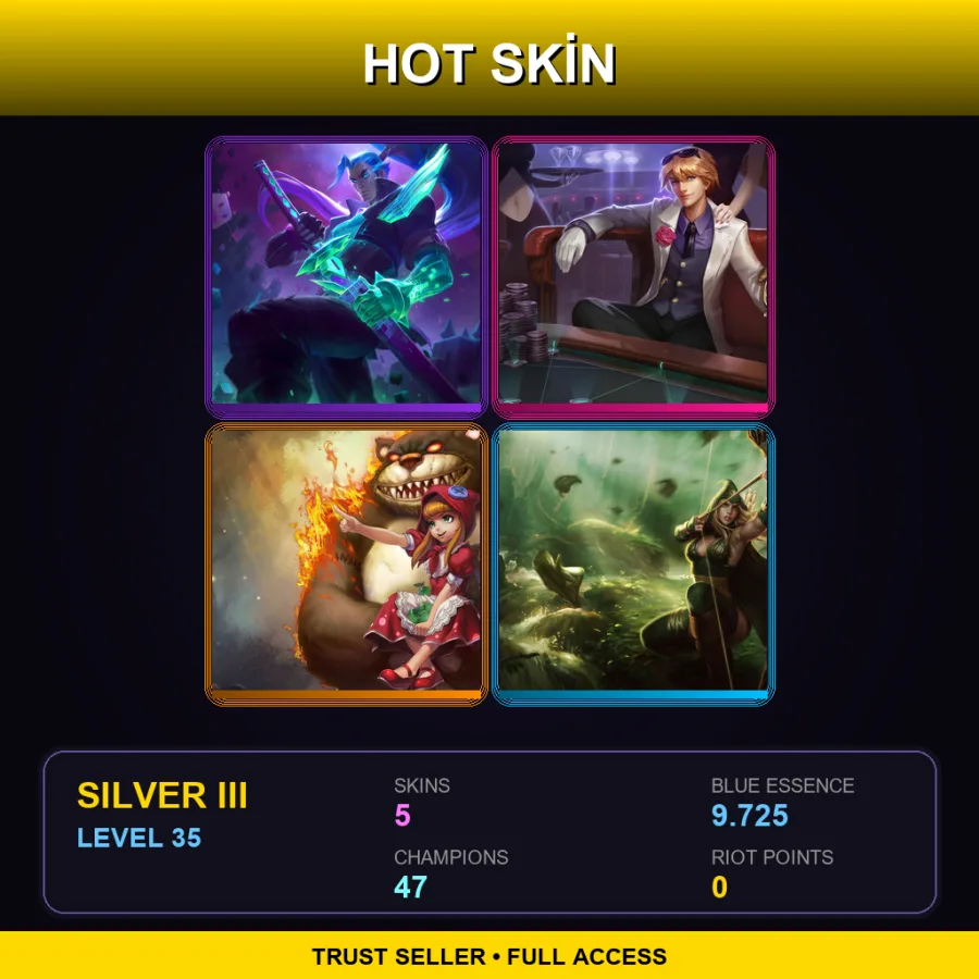 SG | Lv35 | Silver III | 5 Skin | 47 Champ