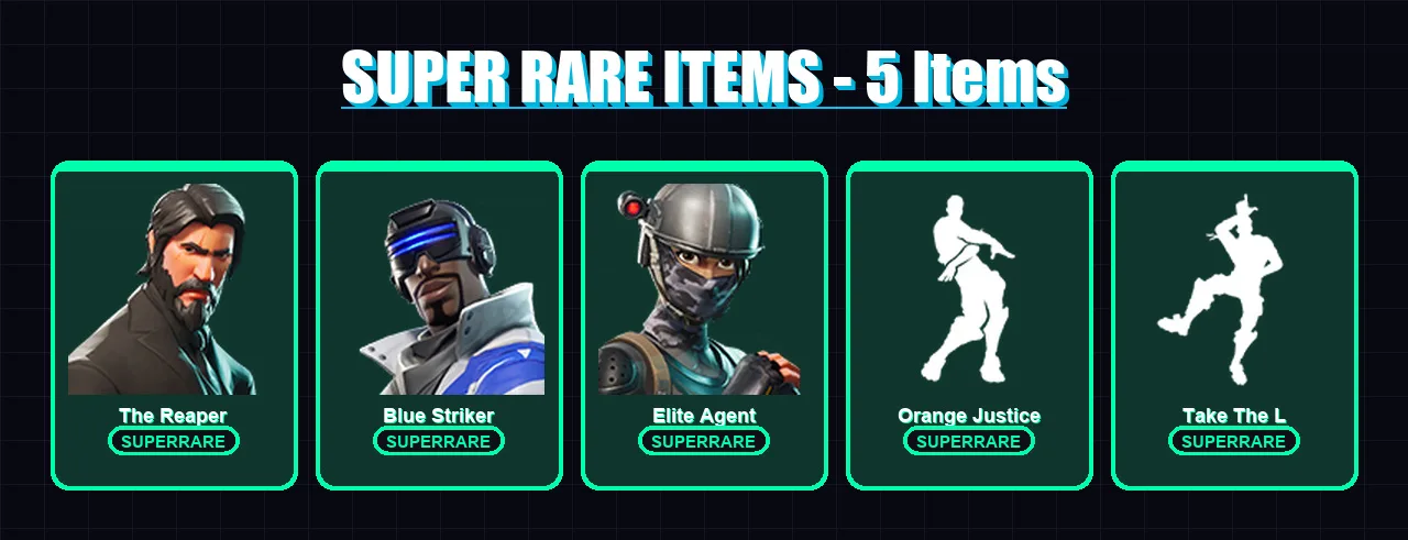 [PS4/PS5/XBOX/PC] | The Reaper | Blue Striker | Elite Agent | Omega | Valor | 21 skin | 20 pickaxe | 24 emote | 26 glider | Lv363