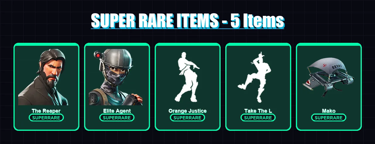 [PC/XBOX] | The Reaper | Elite Agent | Drift | Valor | The Visitor | 21 skin | 27 pickaxe | 36 emote | 36 glider | Lv539