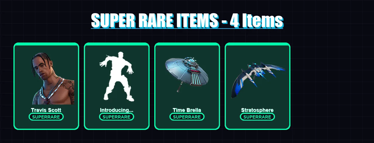 [PS4/PS5/XBOX/PC] | Travis Scott | Deadpool | Fade | Gear Specialist Maya | Midas | 36 skin | 45 pickaxe | 35 emote | 49 glider | Lv589