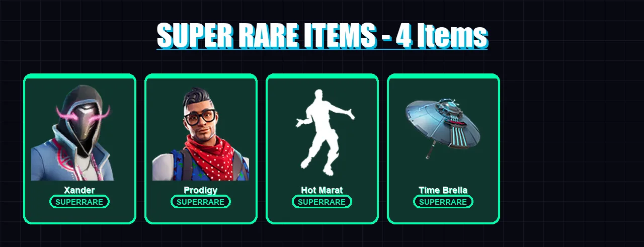 [PC/XBOX] | Xander | Prodigy | Zenith | Lynx | Cobalt | 11 skin | 23 pickaxe | 35 emote | 33 glider | Lv552