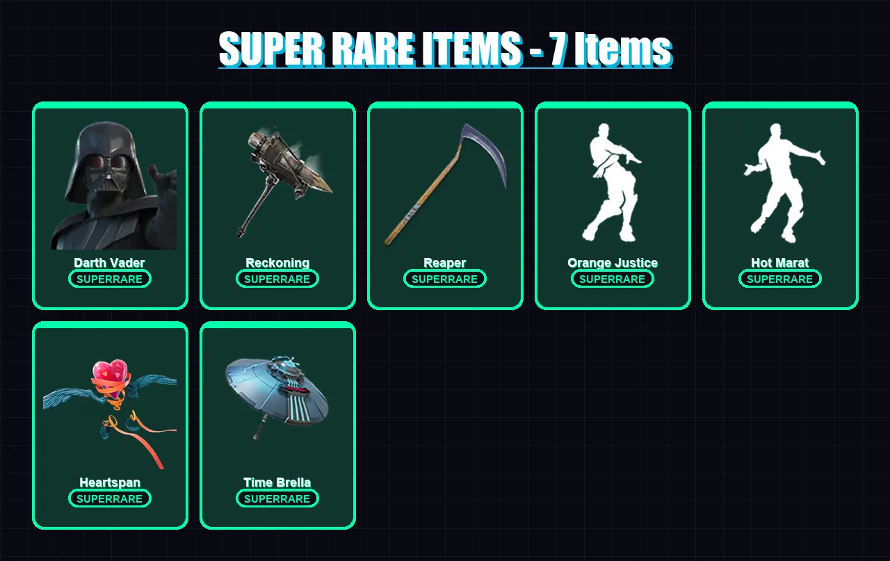 [PC/XBOX/PSN] | Darth Vader | Sentinel | Zenith | Singularity | Snap | 172 skin | 167 pickaxe | 141 emote | 170 glider | Lv2303