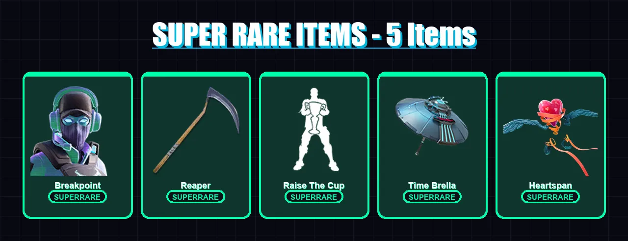 [PC] | Breakpoint | Fallen Love Ranger | Sentinel | Twyn | Fusion | 194 skin | 192 pickaxe | 179 emote | 166 glider | Lv2868