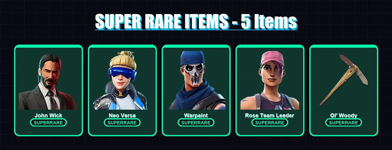 [PS4/PS5/XBOX/PC] | John Wick | Neo Versa | Warpaint | Rose Team Leader | Sentinel | 103 skin | 104 pickaxe | 121 emote | 83 glider | Lv991 — Fortnite account