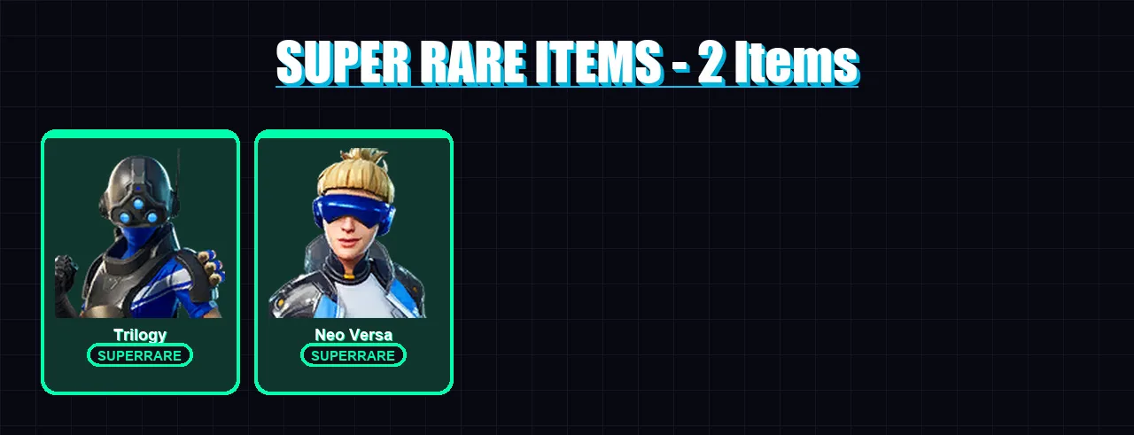 [PS4/PS5/XBOX/PC] | Trilogy | Neo Versa | Sorana | Midas | Fusion | 30 skin | 33 pickaxe | 31 emote | 38 glider | Lv759