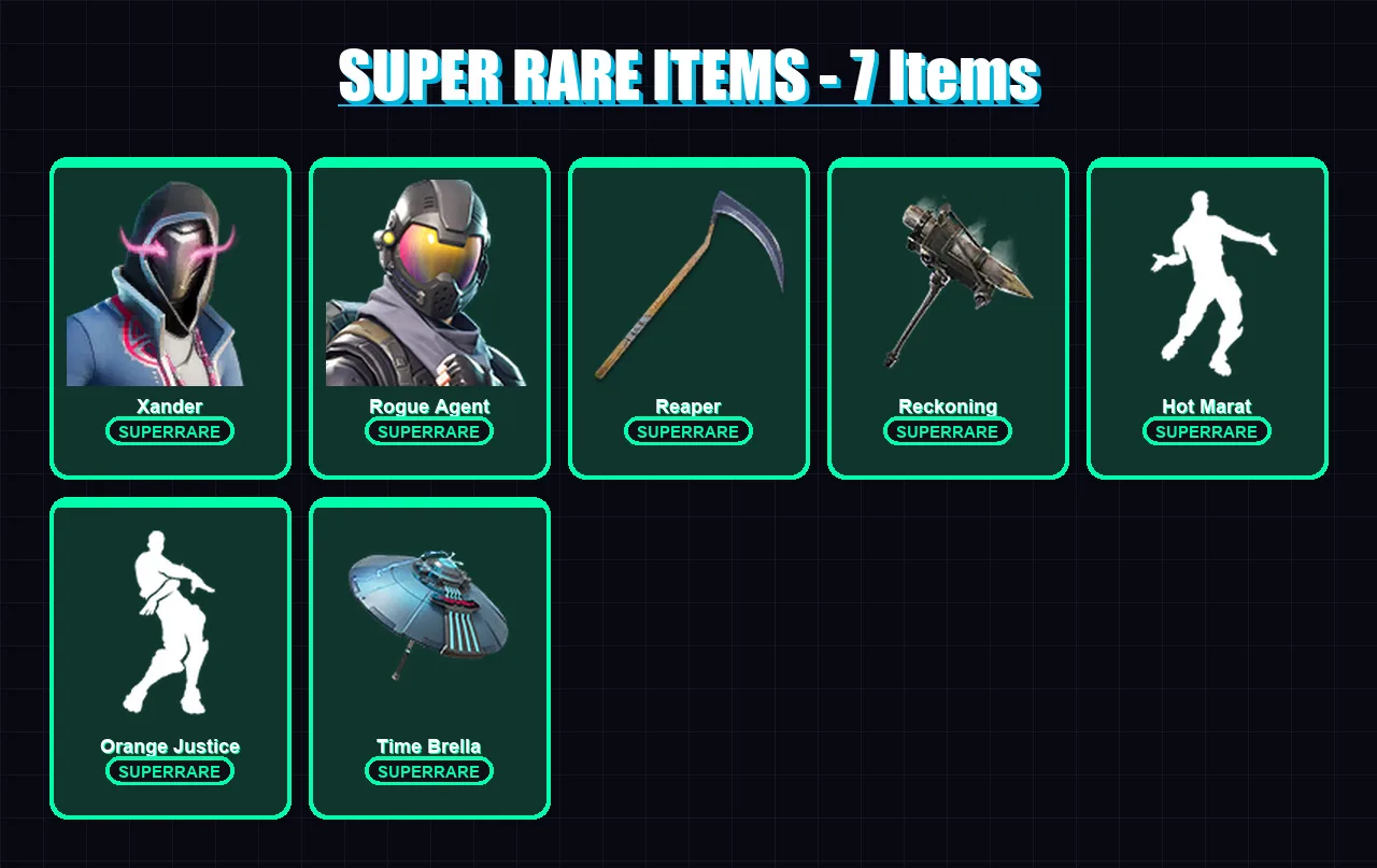 [PC/XBOX/PSN] | Xander | Rogue Agent | Sentinel | Drift | Gear Specialist Maya | 115 skin | 189 pickaxe | 170 emote | 162 glider | Lv3352