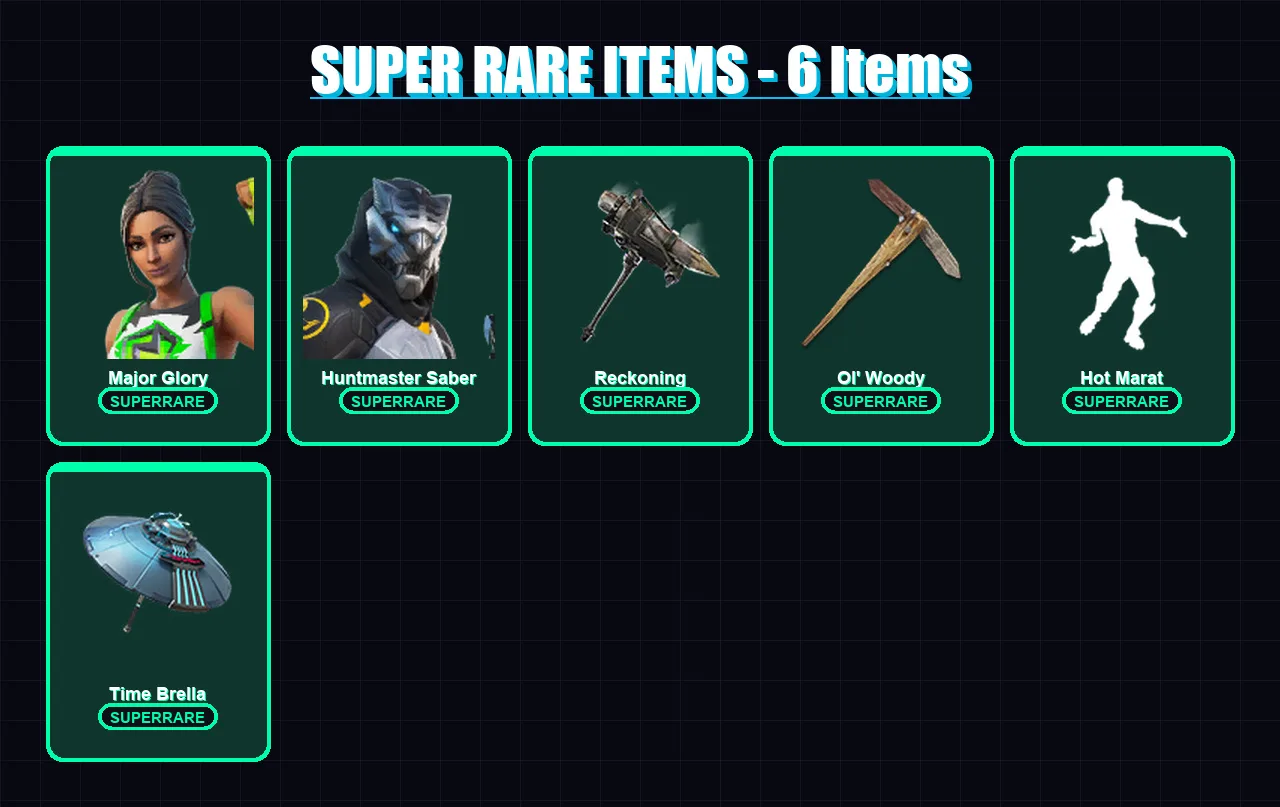 [PC/PSN] | Major Glory | Huntmaster Saber | Lynx | Ronin | Gear Specialist Maya | 114 skin | 138 pickaxe | 112 emote | 121 glider | Lv1634