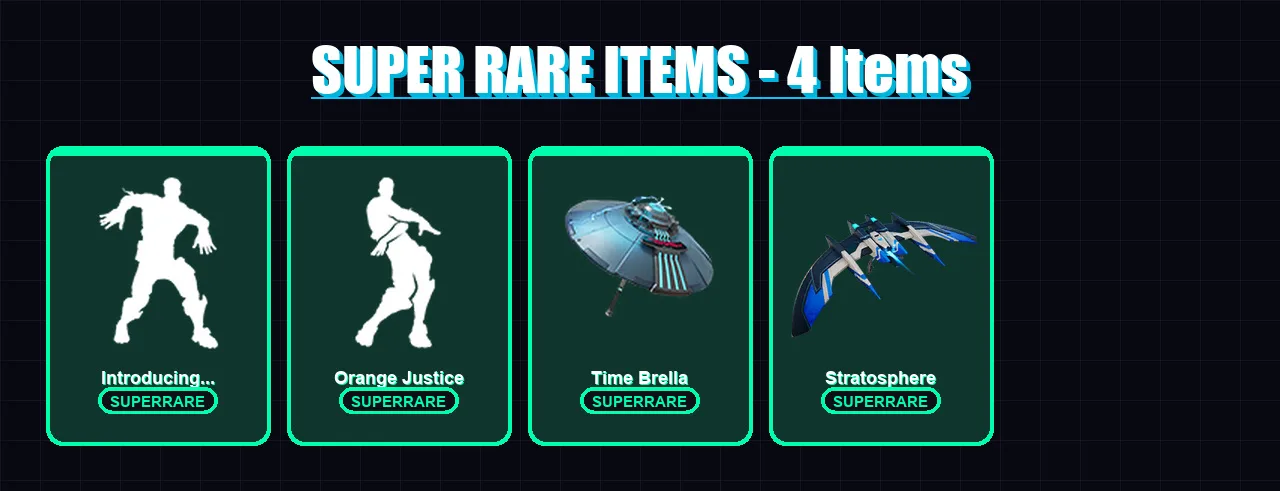 [PS4/PS5/XBOX/PC] | Ronin | Mandalorian | Fade | Spectra Knight | Omegarok | 43 skin | 67 pickaxe | 52 emote | 75 glider | Lv1179