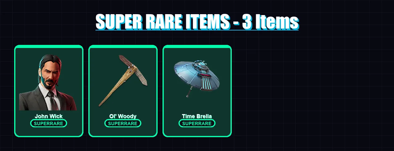 [PS4/PS5/PC] | John Wick | Vegeta | Kado Thorne | Omegarok | Era | 151 skin | 203 pickaxe | 143 emote | 123 glider | Lv1753