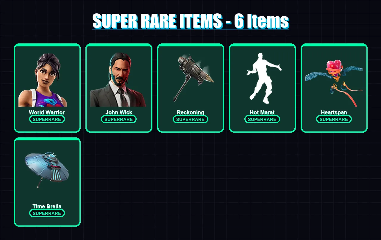 [PS4/PS5/XBOX/PC] | World Warrior | John Wick | Deadpool | Frozen Red Knight | Valeria | 183 skin | 163 pickaxe | 166 emote | 133 glider | Lv1541