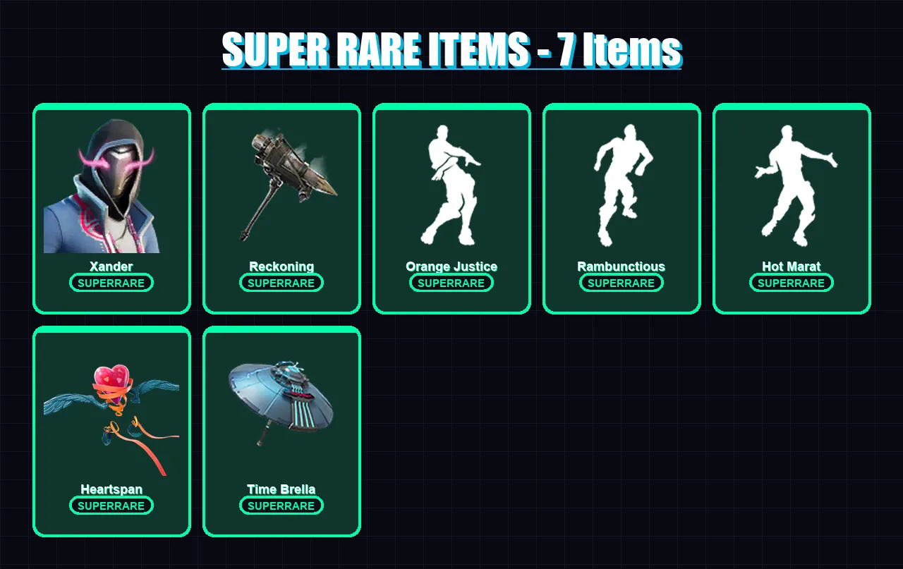 [PC/PSN] | Xander | Calamity | Raz | Rox | Wukong | 57 skin | 98 pickaxe | 89 emote | 89 glider | Lv1527