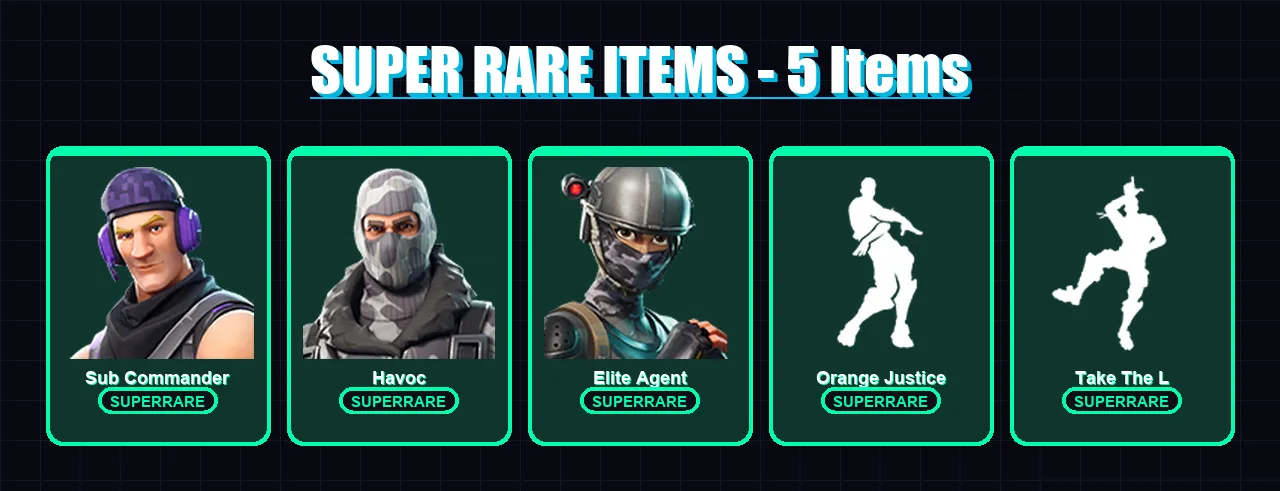[PC/XBOX/PSN] | Sub Commander | Havoc | Elite Agent | Peter Griffin | Kado Thorne | 42 skin | 40 pickaxe | 38 emote | 42 glider | Lv593