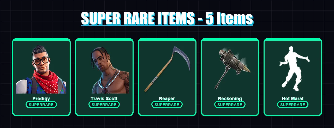 [PC/XBOX] | Prodigy | Travis Scott | Lynx | Deadpool | Dire | 57 skin | 54 pickaxe | 51 emote | 61 glider | Lv715 — Fortnite account