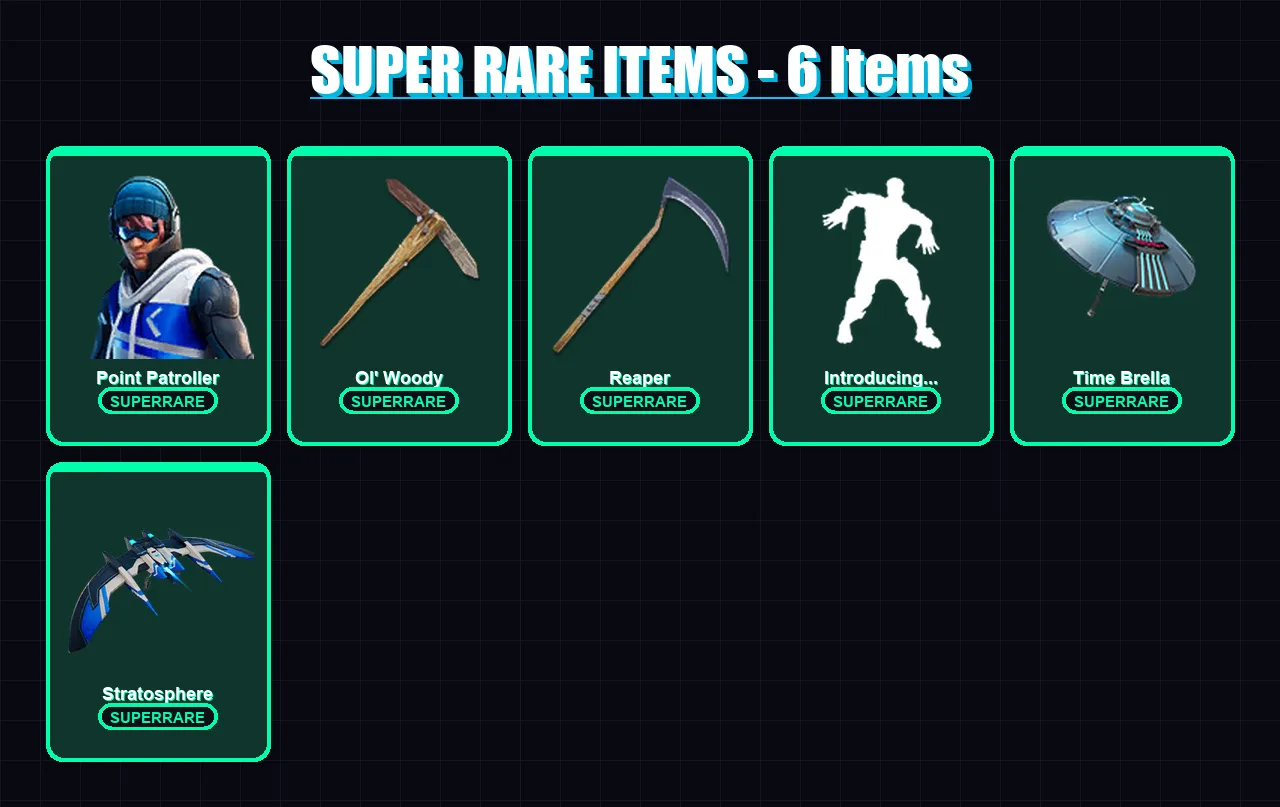 [PS4/PS5/XBOX/PC] | Point Patroller | Malik | The Foundation | Torin | Spire Assassin | 123 skin | 184 pickaxe | 135 emote | 157 glider | Lv3051 — Fortnite account