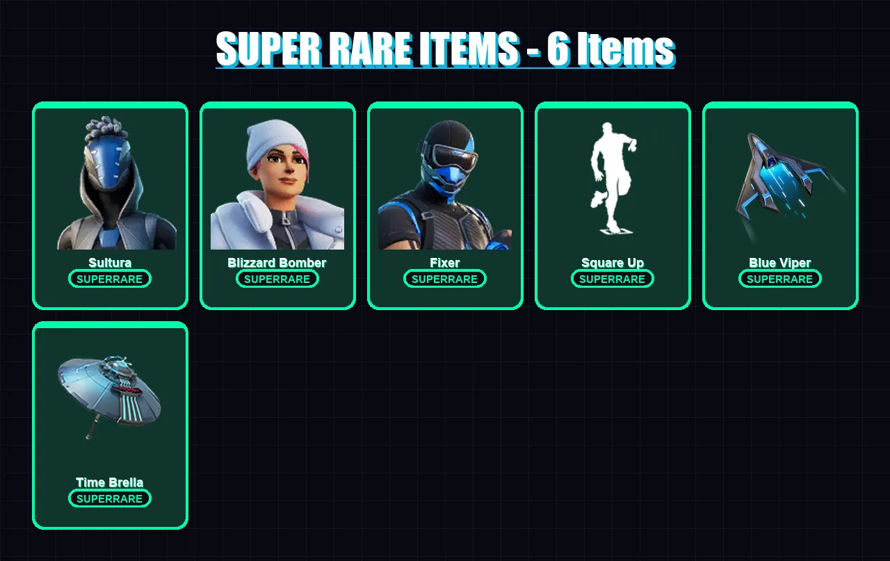 [PS4/PS5/XBOX/PC] | Sultura | Blizzard Bomber | Fixer | Slayer Juice WRLD | Holiday Boxy | 10 skin | 21 pickaxe | 18 emote | 23 glider | Lv243 — Fortnite account