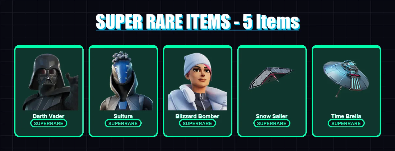 [PC/XBOX] | Darth Vader | Sultura | Blizzard Bomber | Son Goku | Hades | 125 skin | 178 pickaxe | 128 emote | 144 glider | Lv1981