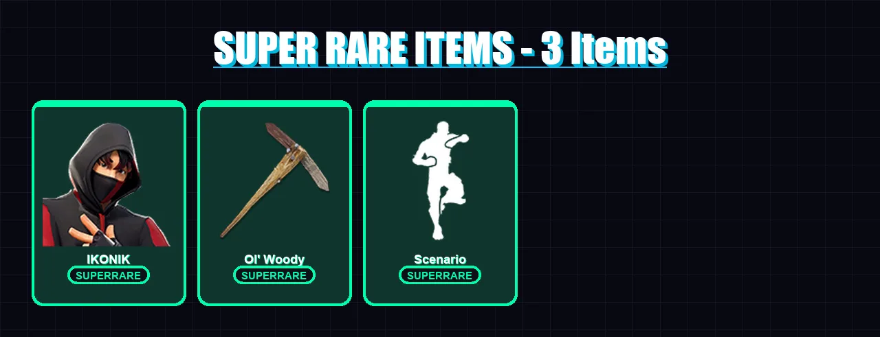 [PC/XBOX/PSN] | IKONIK | Sentinel | Catalyst | Vendetta | Rox | 38 skin | 57 pickaxe | 63 emote | 43 glider | Lv476