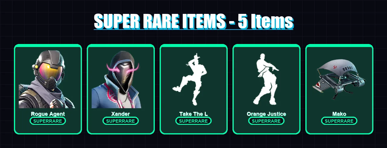 [PC/XBOX/PSN] | Rogue Agent | Xander | Dark Voyager | Drift | Carbide | 16 skin | 28 pickaxe | 37 emote | 34 glider | Lv784