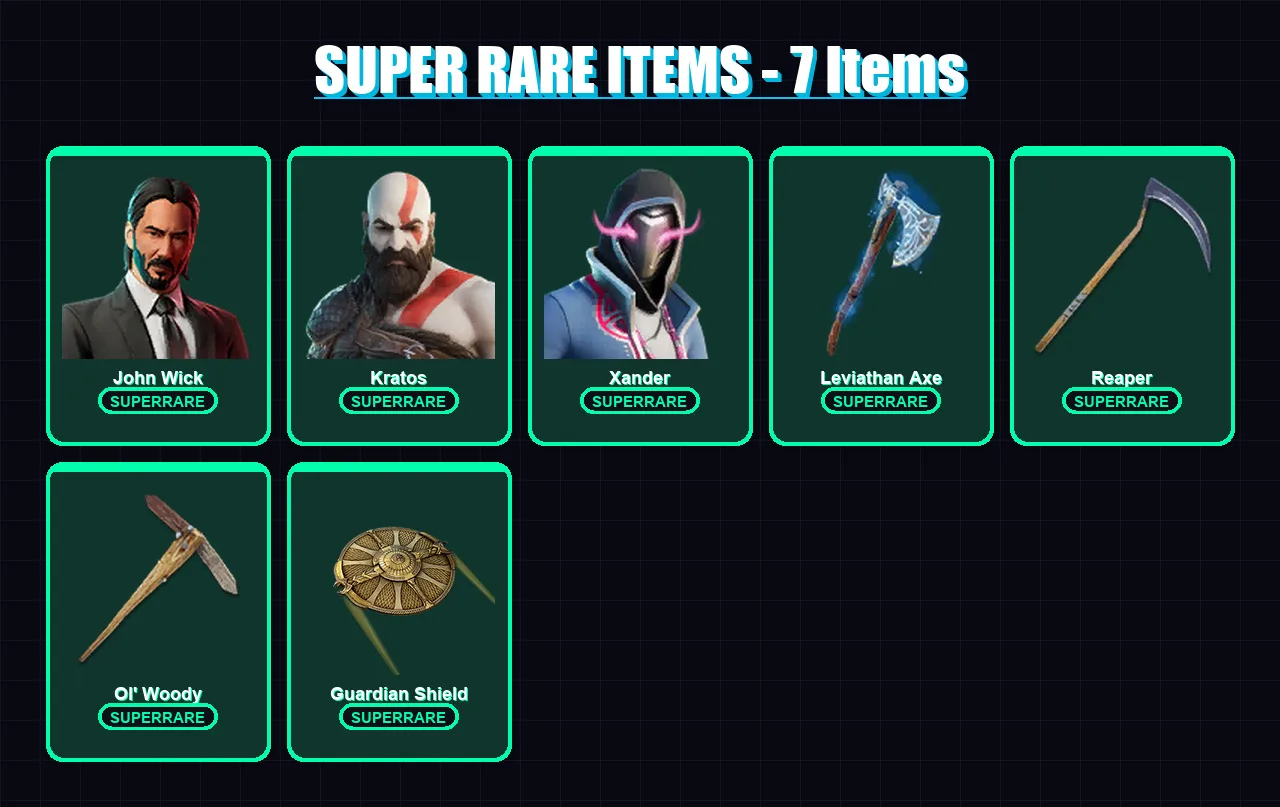 [PC/PSN] | John Wick | Kratos | Xander | Kymera | Mandalorian | 75 skin | 67 pickaxe | 55 emote | 55 glider | Lv774