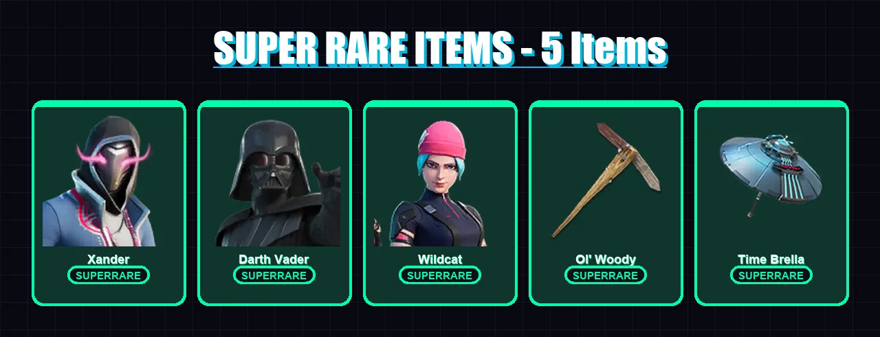 [PC/XBOX/PSN] | Xander | Darth Vader | Wildcat | Omegarok | Driftwalker | 177 skin | 228 pickaxe | 137 emote | 143 glider | Lv2728