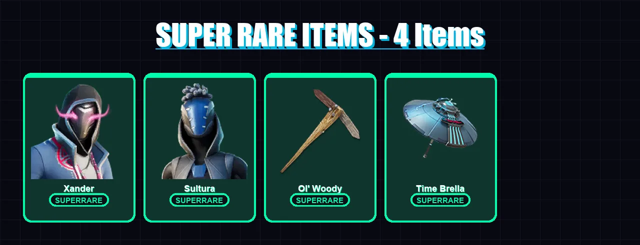 [PS4/PS5/XBOX/PC] | Xander | Sultura | Blaze | Spectra Knight | Predator | 133 skin | 182 pickaxe | 129 emote | 145 glider | Lv2136
