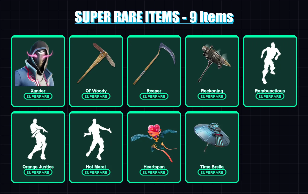 [PC/PSN] | Xander | Deadfire | The Ageless | Drift | Molten Battle Hound | 146 skin | 152 pickaxe | 160 emote | 127 glider | Lv1932
