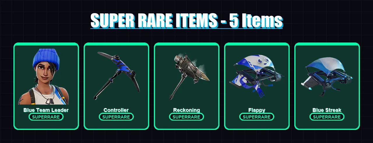 [PS4/PS5/XBOX/PC] | Blue Team Leader | Dire | Lynx | Zenith | Battle Hound | 21 skin | 23 pickaxe | 26 emote | 28 glider | Lv396