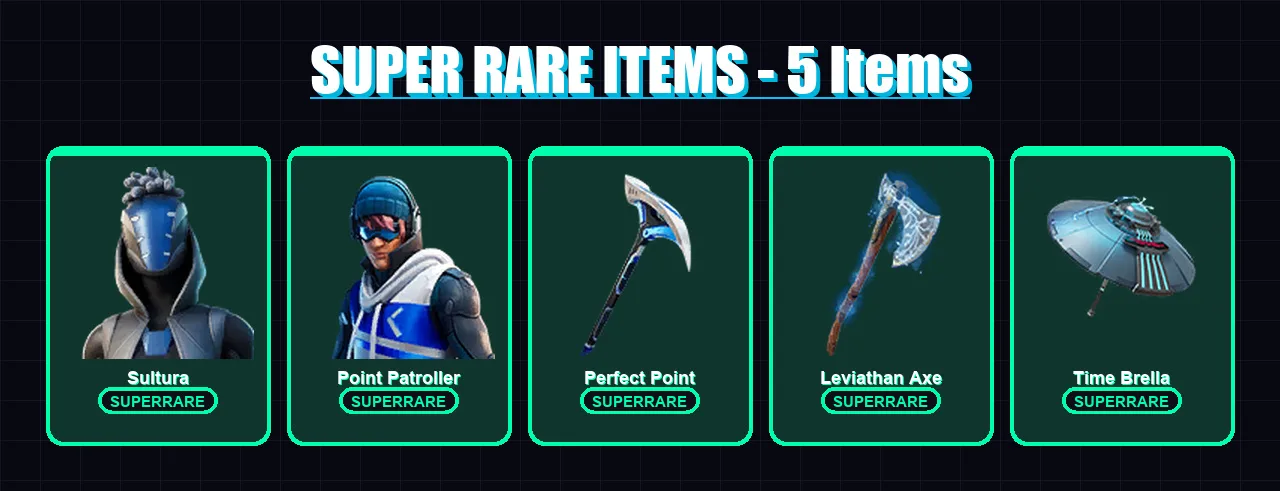[PC] | Sultura | Point Patroller | Midas | Frostbite | Blackheart | 136 skin | 154 pickaxe | 138 emote | 137 glider | Lv1749