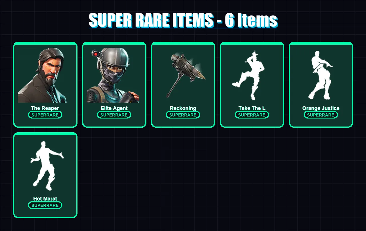 [PC/XBOX/PSN] | The Reaper | Elite Agent | Raptor | Dark Voyager | Drift | 22 skin | 16 pickaxe | 28 emote | 23 glider | Lv319